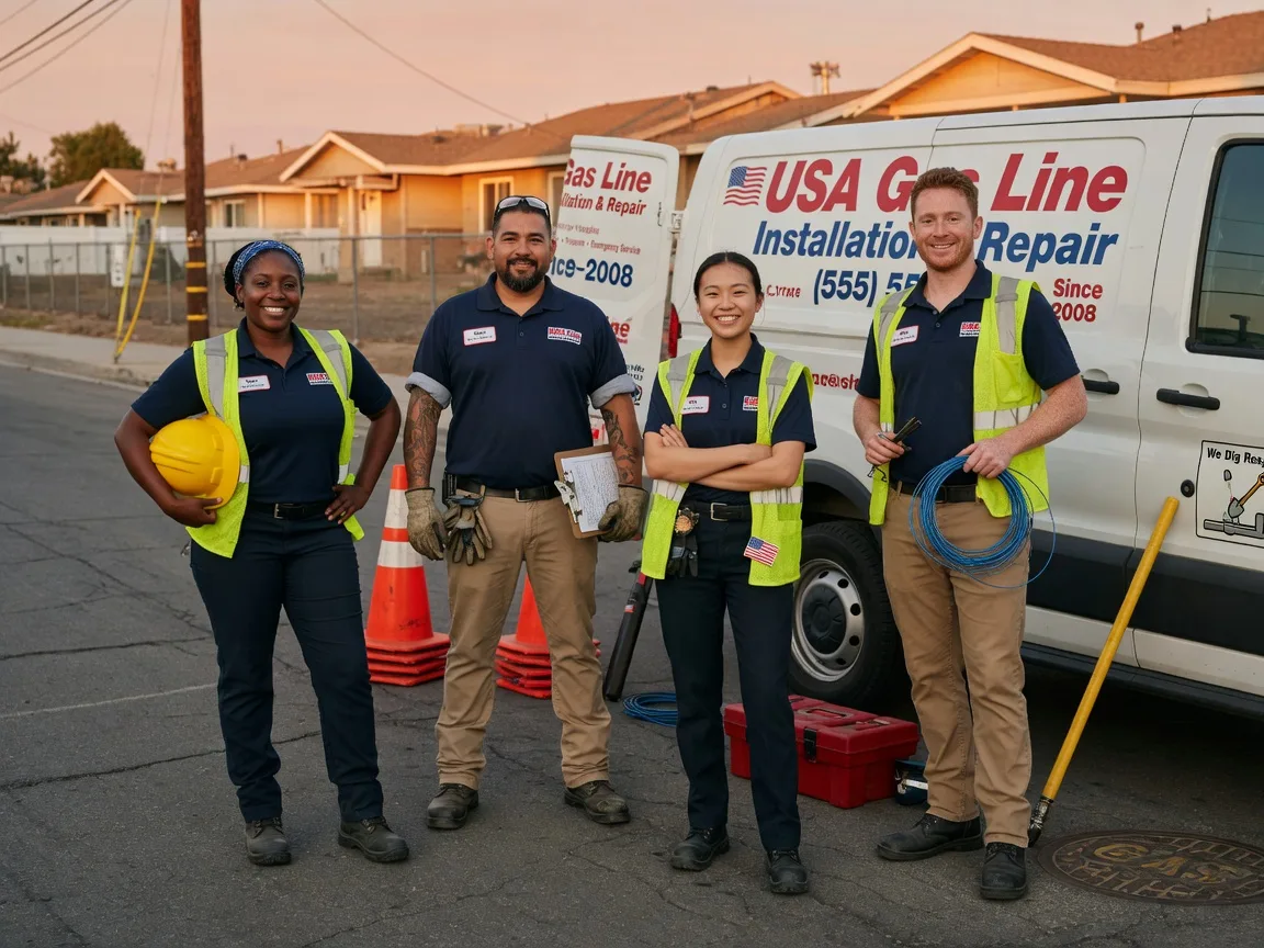 Gas Line Installation company in Olney, TX
